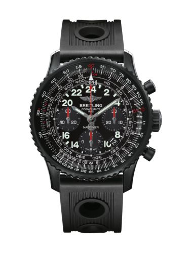 best replica Breitling - MB0210B6/BC79/200S/M20DSA.2 Cosmonaute Blacksteel / Black / Rubber / Folding watch