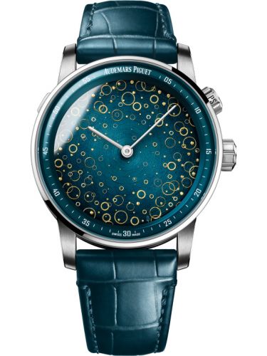 replica Audemars Piguet - 26397BC.OO.D002CR.01 CODE 11.59 Grande Sonnerie Carillon Supersonnerie White Gold / Blue watch