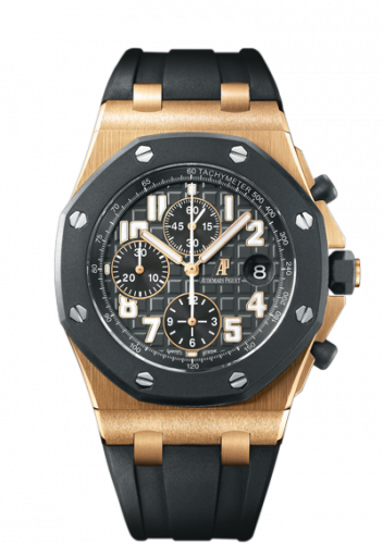 replica Audemars Piguet - 25940OK.OO.D002CA.02 Royal Oak Offshore 25940 Chronograph Rubberclad Pink Gold watch