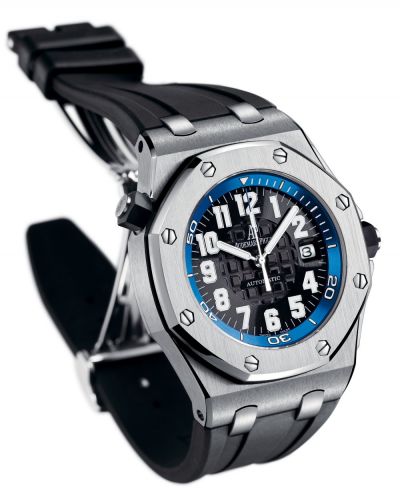 replica Audemars Piguet - 15701ST.OO.D002CA.02 Royal Oak OffShore 15701 Scuba Boutique Blue watch - Click Image to Close