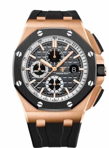replica Audemars Piguet - 26416RO.OO.A002CA.01 Royal Oak Offshore 44 Pride of Germany Pink Gold watch
