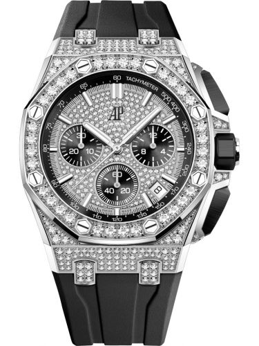 replica Audemars Piguet - 26423BC.ZZ.D002CA.01 Royal Oak Offshore 43 White Gold - Diamond / Diamond watch