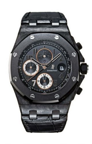 replica Audemars Piguet - 26205AU.OO.D002CR.01 Royal Oak OffShore 26205 Ginza7 Forged Carbon watch