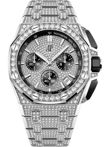 replica Audemars Piguet - 26423BC.ZZ.2100BC.01 Royal Oak Offshore 43 White Gold - Diamond / Diamond / Bracelet watch