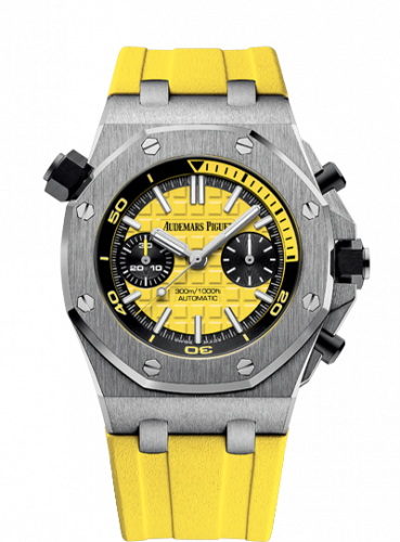 replica Audemars Piguet - 26703ST.OO.A051CA.01 Royal Oak Offshore Diver Chronograph Yellow watch - Click Image to Close