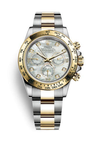 Rolex - 116503-0007 Cosmograph Daytona Stainless Steel / Yellow Gold / MOP Diamonds replica watch