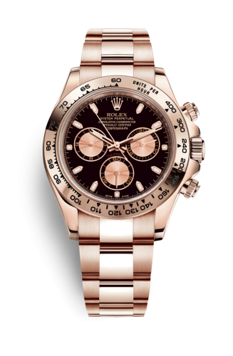 Rolex - 116505-0002 Cosmograph Daytona Everose / Black replica watch