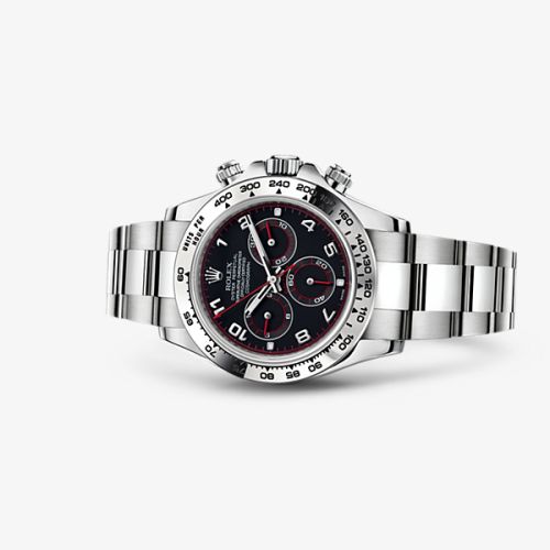 Rolex - 116509-0036 Daytona White Gold Black Racing replica watch