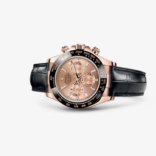 Rolex - 116515LN-0006 Cosmograph Daytona Everose / Cerachrom / Pink Baguette / Strap replica watch