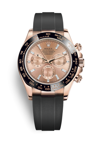 Rolex - 116515LN-0016 Cosmograph Daytona Everose / Cerachrom / Pink - Baguette / Oysterflex replica watch