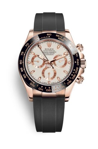 Rolex - 116515LN-0019 Cosmograph Daytona Everose / Cerachrom / Ivory / Oysterflex replica watch
