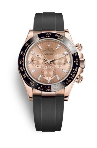Rolex - 116515LN-0021 Cosmograph Daytona Everose / Cerachrom / Pink Baguette / Oysterflex replica watch