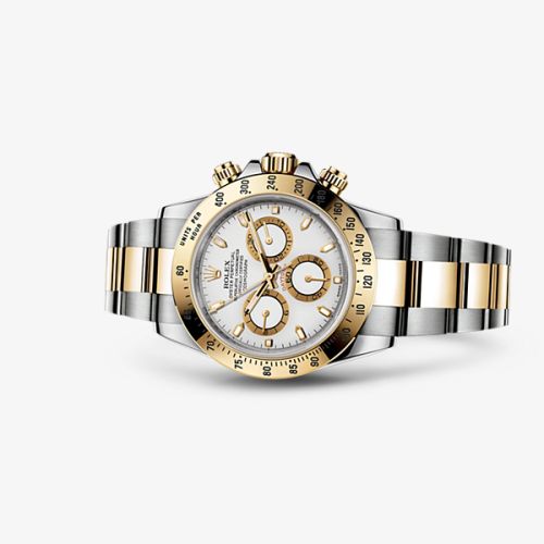 Rolex - 116523-0040 Cosmograph Daytona Rolesor / White replica watch