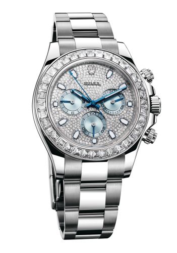 Rolex - 116576TBR Daytona Platinum Diamond replica watch