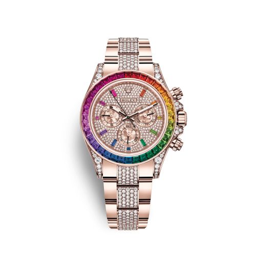 Rolex - 116595RBOW-0002 Cosmograph Daytona Everose / Rainbow replica watch