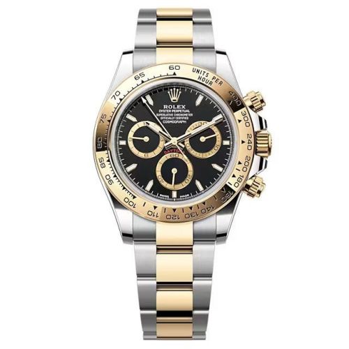 Rolex - 126503-0003 Cosmograph Daytona Stainless Steel - Yellow Gold / Black / Oyster replica watch