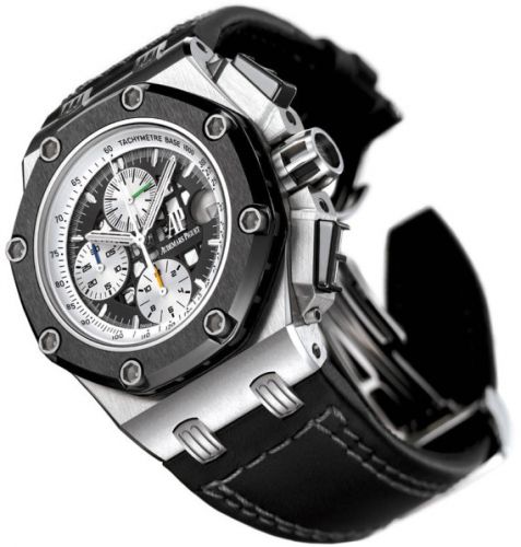 replica Audemars Piguet - 26078IO.OO.D001VS.01 Royal Oak OffShore 26078 Barrichello II Titanium watch - Click Image to Close