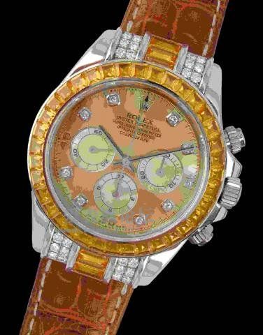 Rolex - 16559saco Daytona White Gold Sapphire Strap replica watch