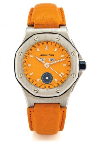 replica Audemars Piguet - 25808ST.O.0009/02 Royal Oak OffShore 25808 Full Calendar Orange watch