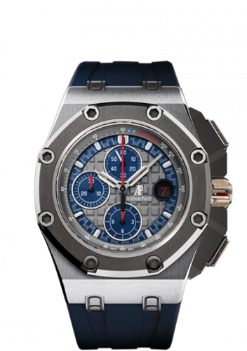 replica Audemars Piguet - 26568PM.OO.A021CA.01 Royal Oak Offshore 26568 Schumacher Platinum watch