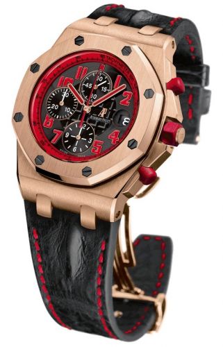 replica Audemars Piguet - 26299OR.OO.D001CA.01 Royal Oak OffShore 26299 Marcus Pink Gold watch - Click Image to Close