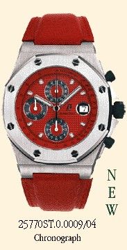 replica Audemars Piguet - 25770ST.O.0009XX.04 Royal Oak OffShore 25770 Chronograph Red watch