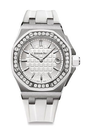 replica Audemars Piguet - 67540.SK.ZZ.D010.CA.01 Royal Oak OffShore 67540 Lady Quartz Stainless Steel watch - Click Image to Close