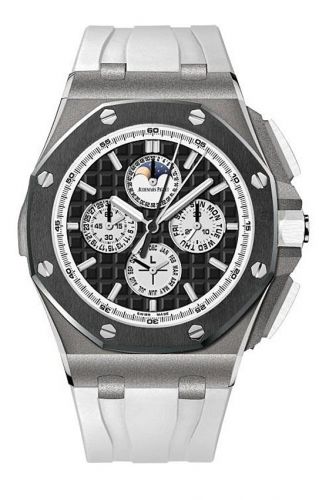 replica Audemars Piguet - 26570IO.GG.A010CA.01 Royal Oak OffShore 26570 Grande Complication Titanium / Ceramic watch