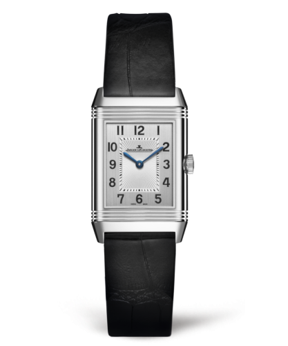 replica watch Jaeger-LeCoultre - 2618430 Reverso Classic Small Stainless Steel / Silver / Alligator