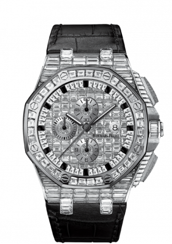 replica Audemars Piguet - 26403BC.ZZ.D102CR.01 Royal Oak Offshore 26403 Onyx Hour watch
