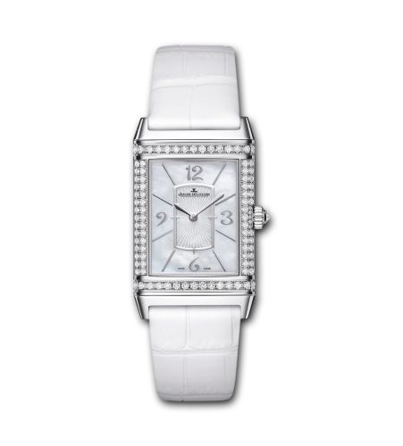 replica watch Jaeger-LeCoultre - 3213402 Grande Reverso Lady Ultra Thin White Gold Mother of Pearl