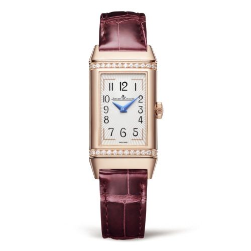 replica watch Jaeger-LeCoultre - 3342520 Reverso One Duetto Pink Gold / Silver / Alligator