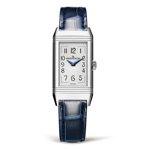 replica watch Jaeger-LeCoultre - 3358420 Reverso One Duetto Moon Stainless Steel / Silver / Alligator