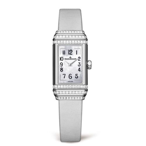 replica watch Jaeger-LeCoultre - 3363402 Reverso One Jewellery White Gold / MOP / Satin