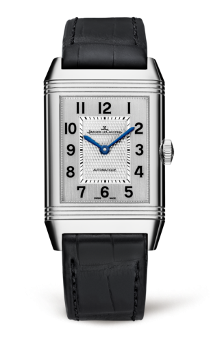 replica watch Jaeger-LeCoultre - 3828420 Reverso Classic Large Stainless Steel / Silver / Alligator