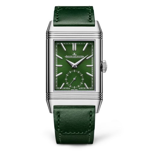 replica watch Jaeger-LeCoultre - 3978430 Reverso Tribute Monoface Stainless Steel / Green
