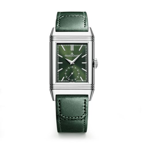 replica watch Jaeger-LeCoultre - 397843J Reverso Tribute Monoface Stainless Steel / Green