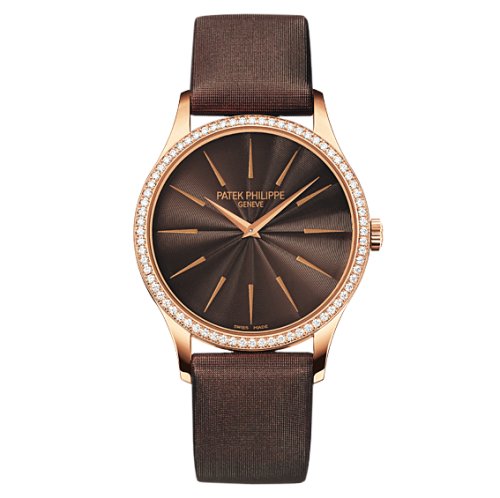 replica Patek Philippe - 4897R-001 Calatrava 4897 Rose Gold / Chocolate Brown watch