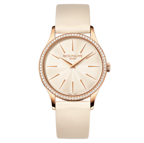 replica Patek Philippe - 4897R-010 Calatrava 4897 Rose Gold / Cream watch