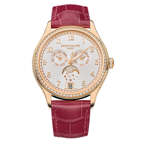 replica Patek Philippe - 4947R-001 Annual Calendar 4947 Rose Gold / Silver watch