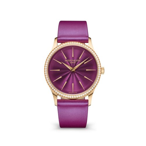 replica Patek Philippe - 4997/200R-001 Calatrava 4997 Rose Gold / Purple watch