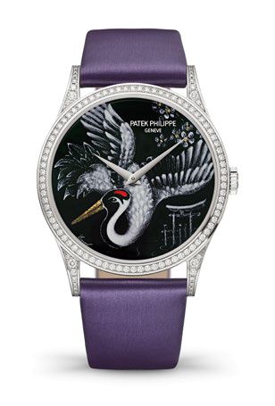 replica Patek Philippe - 5077/100G-057 Calatrava 5077 Japanese Cranes watch