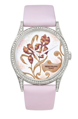 replica Patek Philippe - 5077/100P-016 Calatrava 5077 Floral Arabesques watch