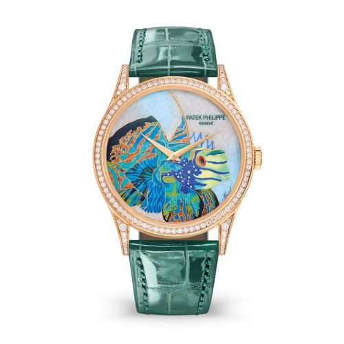 replica Patek Philippe - 5077/100R-035 Calatrava 5077R Tropical Fish watch