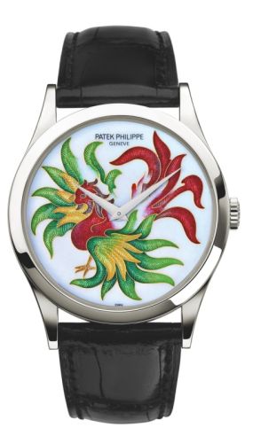 replica Patek Philippe - 5077P-056 Calatrava 5077 Phoenix watch