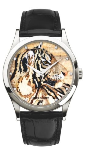 replica Patek Philippe - 5077P-066 Calatrava 5077 Royal Tigers watch