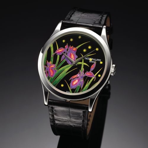 replica Patek Philippe - 5077P-087 Calatrava 5077 Iris watch