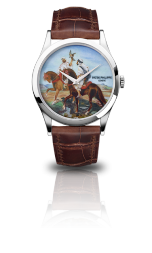 replica Patek Philippe - 5077P-091 Calatrava 5077 Falcon Hunting watch