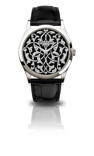 replica Patek Philippe - 5088/100P-001 Calatrava 5088 Volutes & Arabesques watch - Click Image to Close