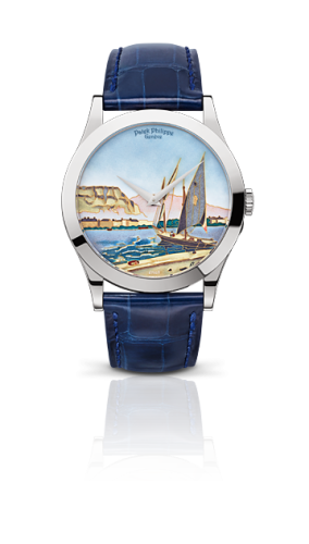replica Patek Philippe - 5089G-035 Calatrava Lake Geneva Barques 5089 watch